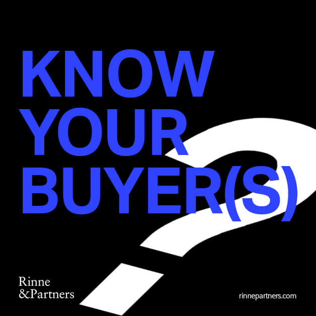 Know your buyer(s)