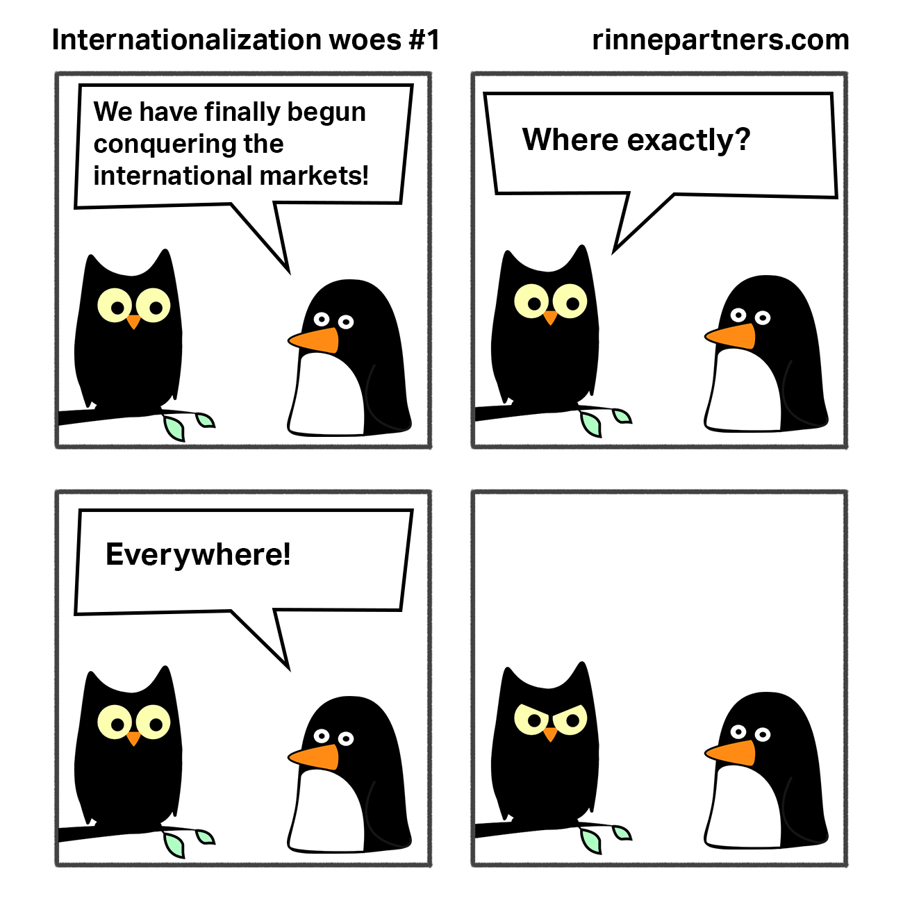 Internationalizastion woes #1 - An international company